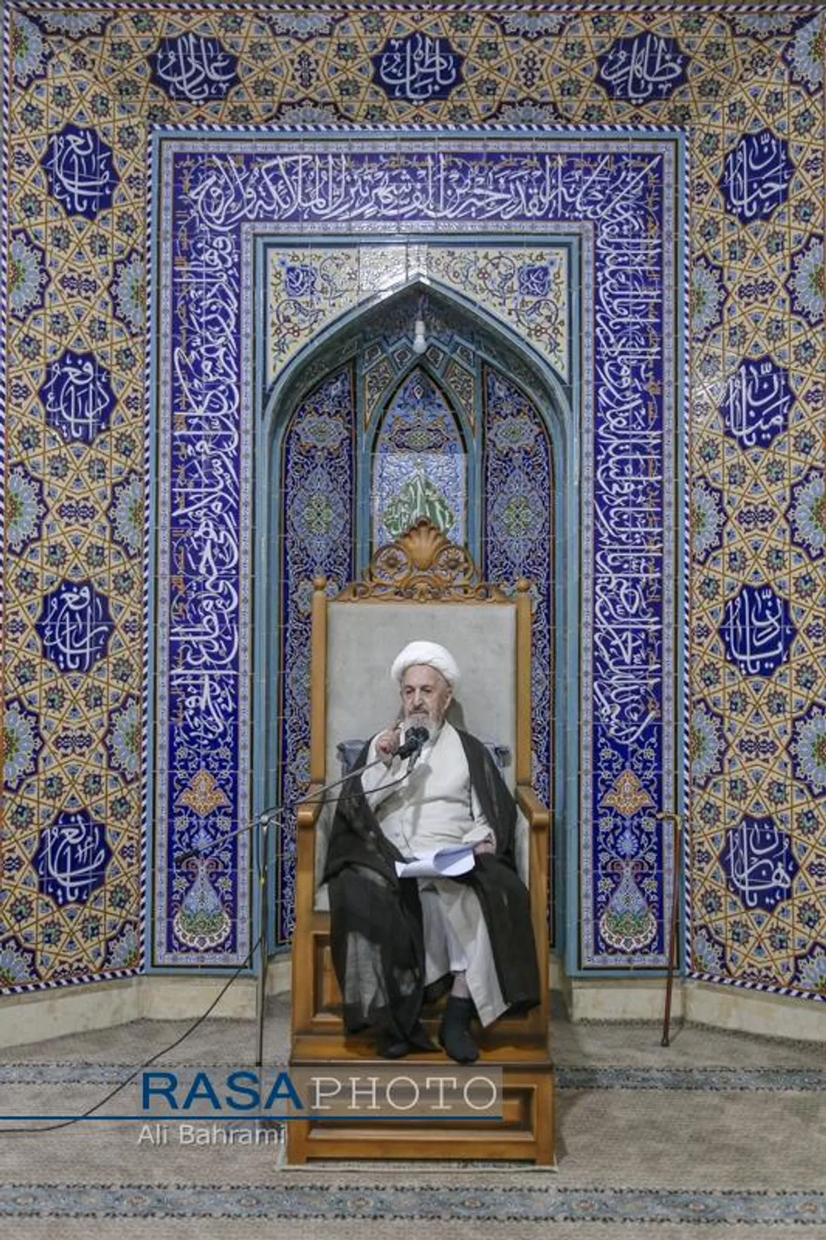 جلسه درس اخلاق حضرت آیت الله سبحانی