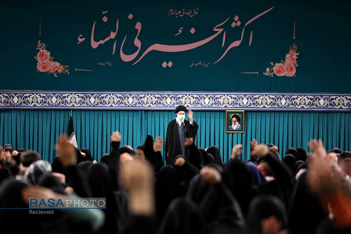 دیدار جمعی از بانوان منتخب کشور با مقام معظم رهبری