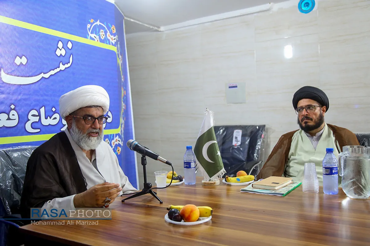 نشست خبری "اوضاع فعلی افغانستان" با حضور حجت&zwnj;الاسلام والمسلمین ناصر عباس جعفری دبیر کل مجلس وحدت مسلمین پاکستان