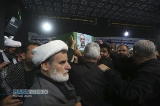 تشییع پیکر پاک سرلشکر شهید حاج محمدحسن محققی در تهران