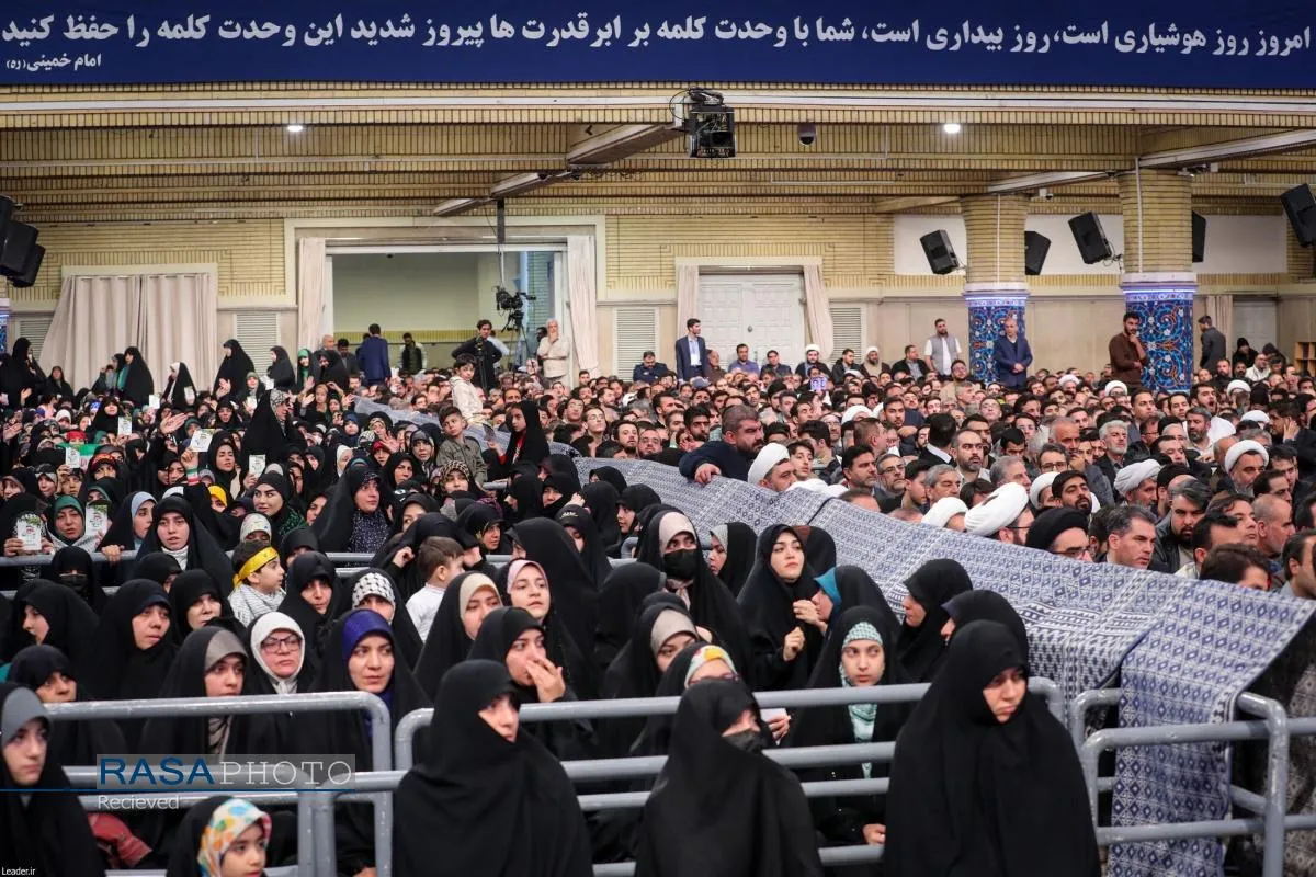 دیدار مردم آذربایجان شرقی با رهبر معظم انقلاب