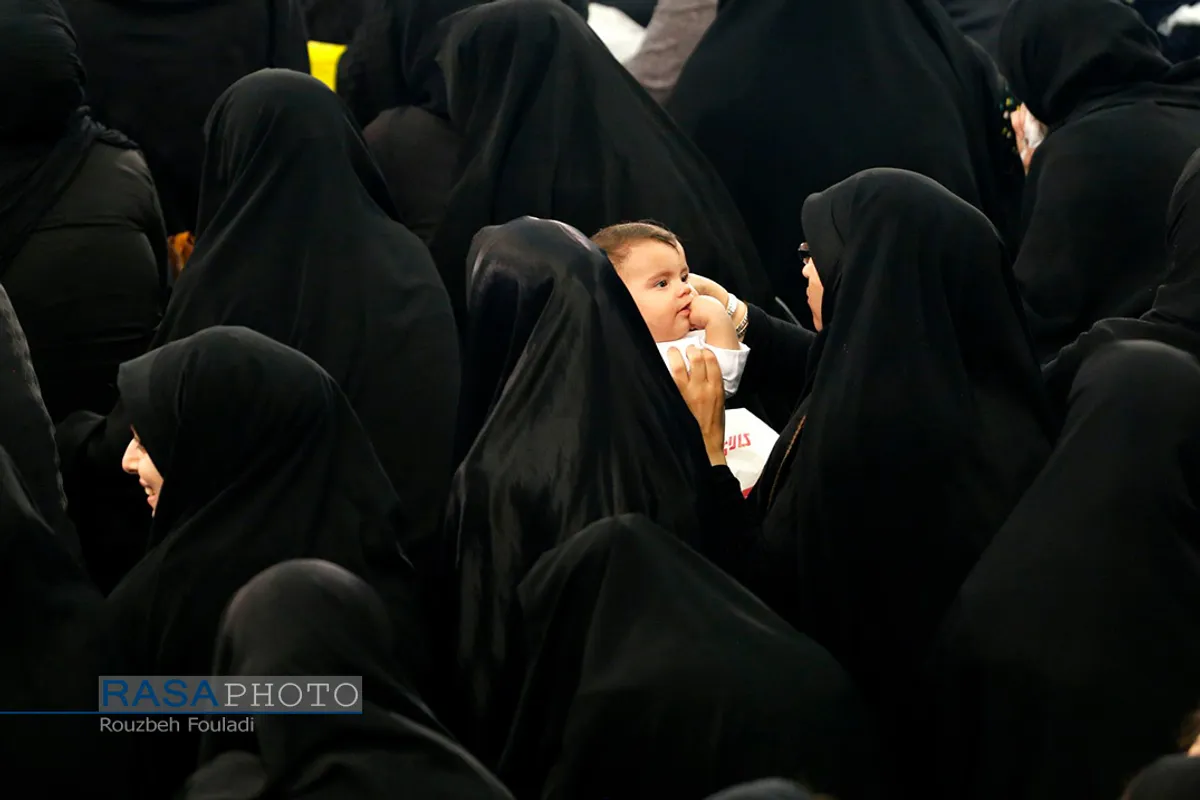 مراسم شیرخوارگان حسینی در مصلی تهران