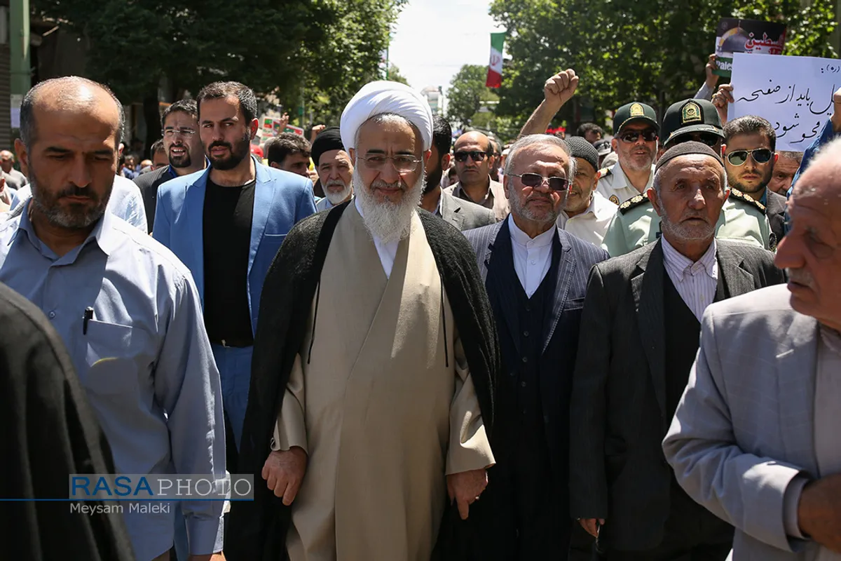 بسوی قدس | راهپیمایی روز جهانی قدس در قزوین
