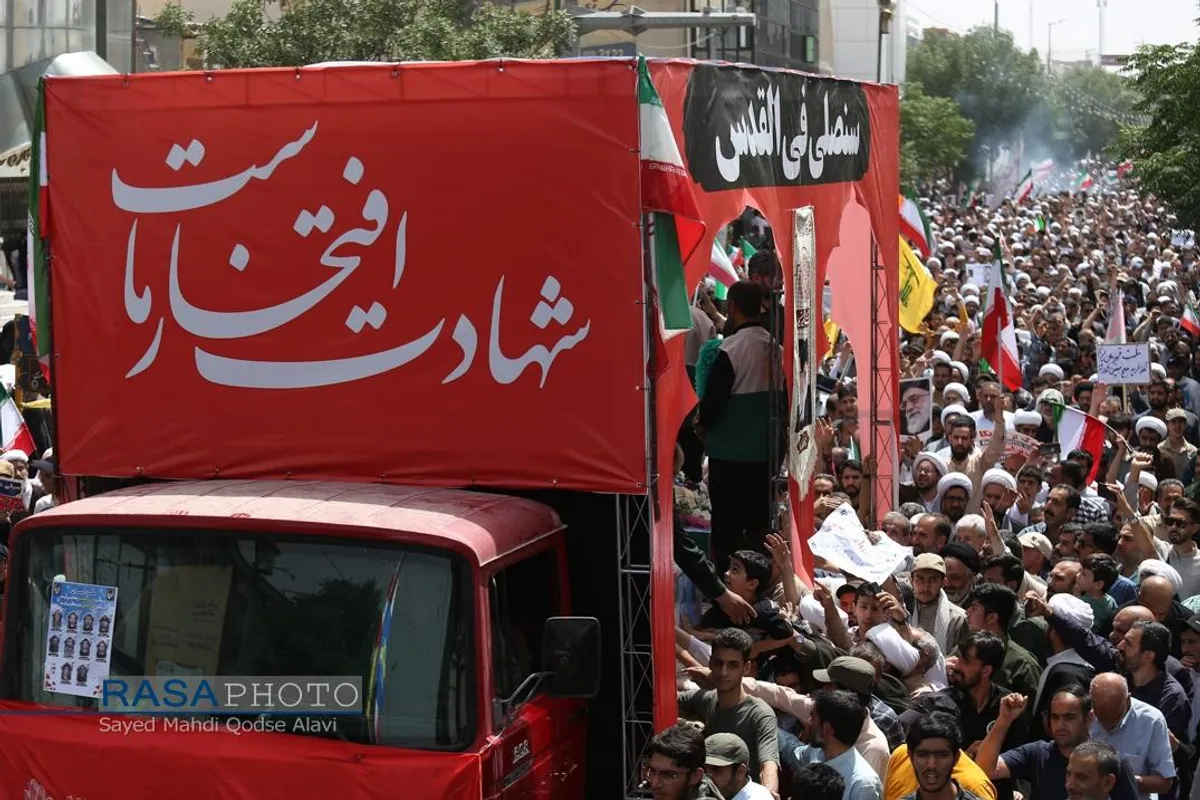راهپیمایی جمعه خشم و نصر در قم