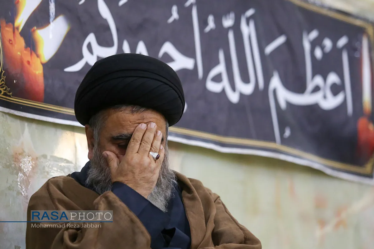 مراسم تشییع آیت الله دریاباری&lrm;&lrm;