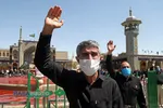 عزاداری روز تاسوعای حسینی در حرم حضرت معصومه (سلام الله علیها)