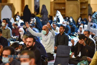 احیای شب نوزدهم ماه مبارک رمضان در حرم مطهر شاهچراغ (ع) شیراز&lrm;&lrm;