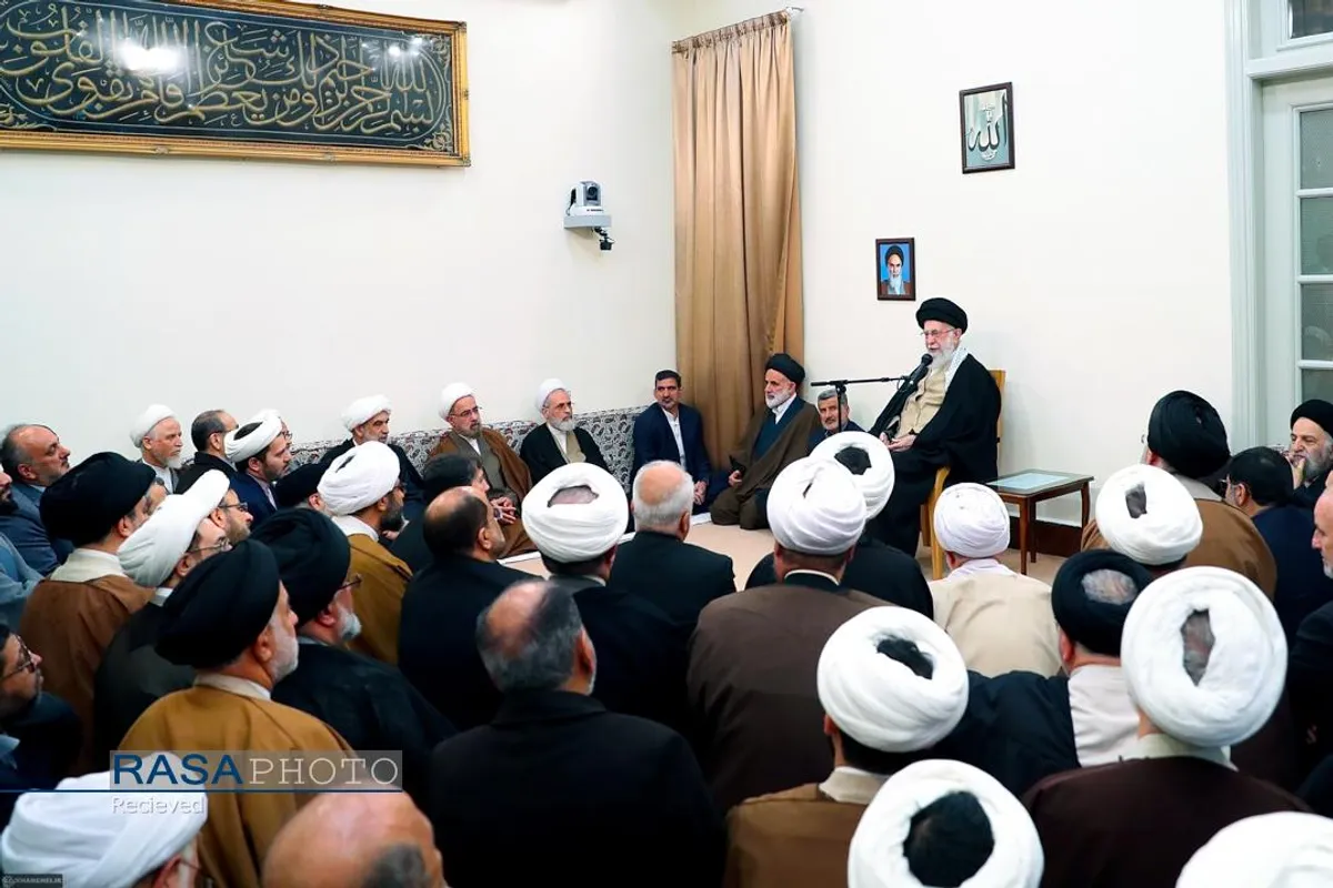 دیدار دست&zwnj;اندرکاران همایش بین&zwnj;المللی تفسیر تسنیم با رهبر معظم انقلاب