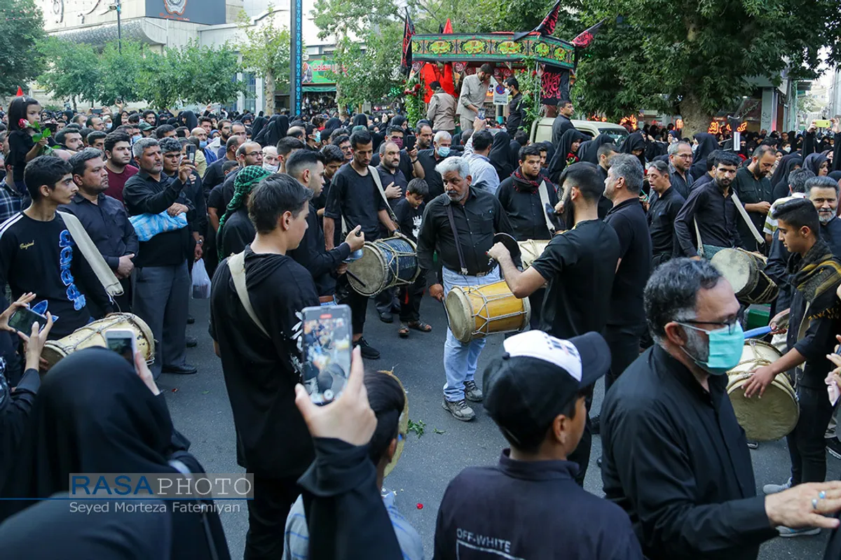 تشییع پیکر پاک شهدای خانطومان در مشهد مقدس