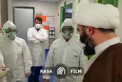 بازدید حجت‌ الاسلام قمی از بیمارستان فرقانی قم