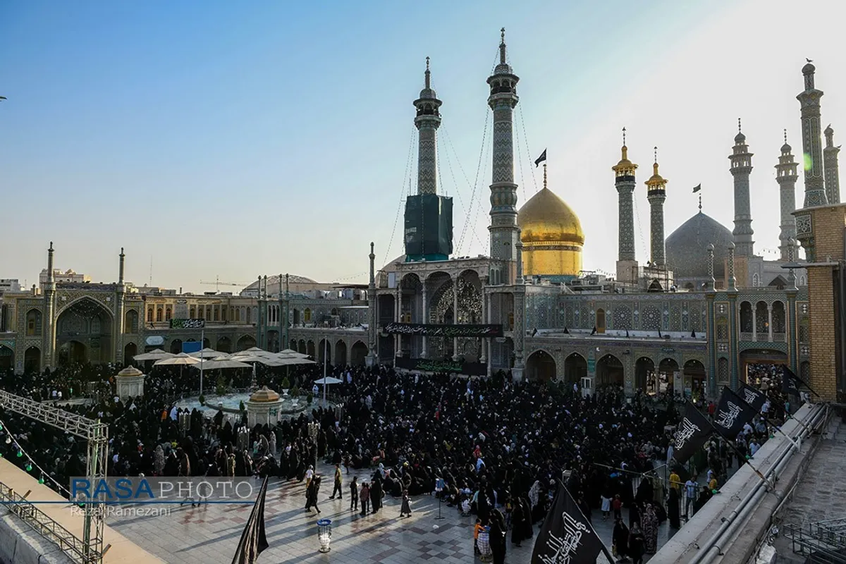 مراسم پرفیض دعای عرفه در حرم کریمه اهلبیت (سلام&zwnj;الله&zwnj;علیها)