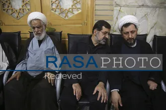 بزرگداشت رهبر شهید انقلاب از سوی آیت&zwnj;الله مکارم شیرازی در حرم مطهر
