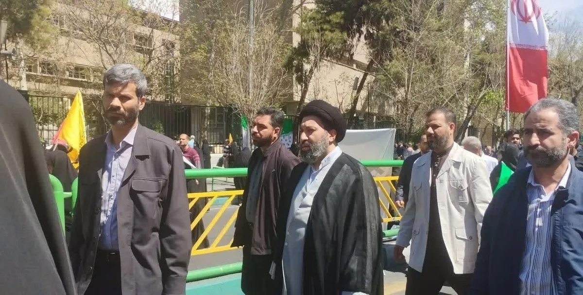 حضور شخصیت های حوزوی در راهپیمایی روز جهانی قدس