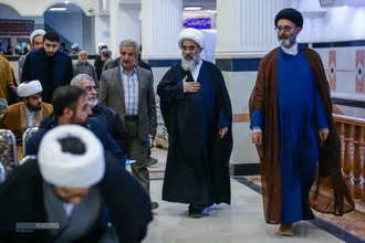 مراسم افتتاحیه چهارمین نمایشگاه بزرگ تخصصی کتاب فقه و کلام معاصر