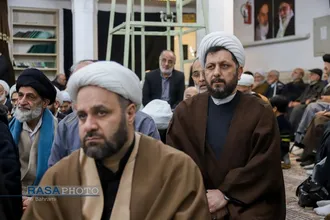 مراسم ختم مرحوم حجت الاسلام سقای بی&zwnj;ریا در قم