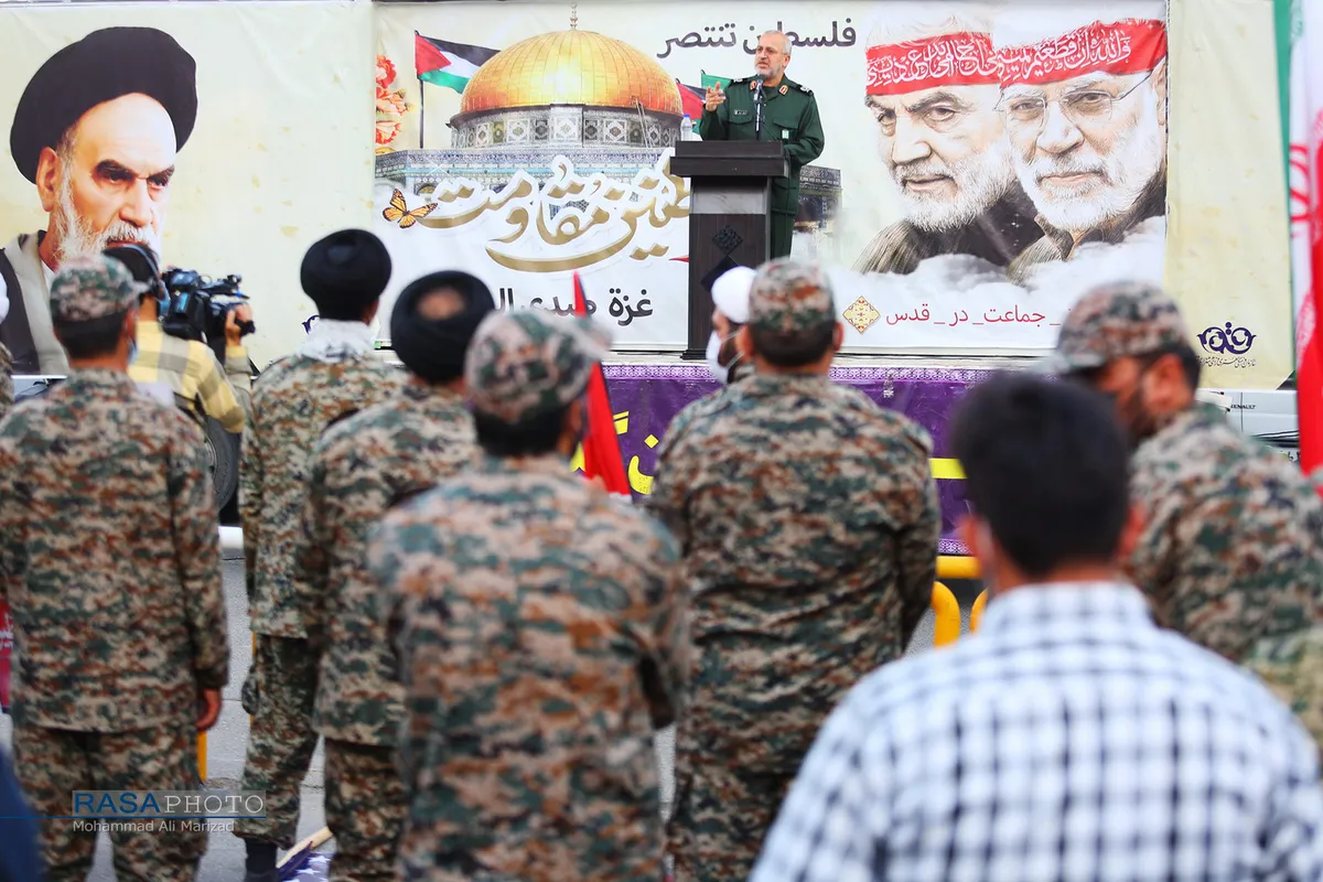 قم | جشن پیروزی&zwnj; جبهه مقاومت در نبرد غزه