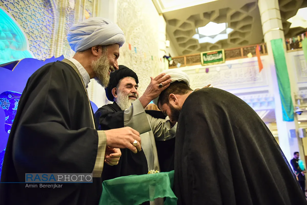 آئین عمامه گذاری طلاب حوزه&zwnj;های علمیه استان فارس