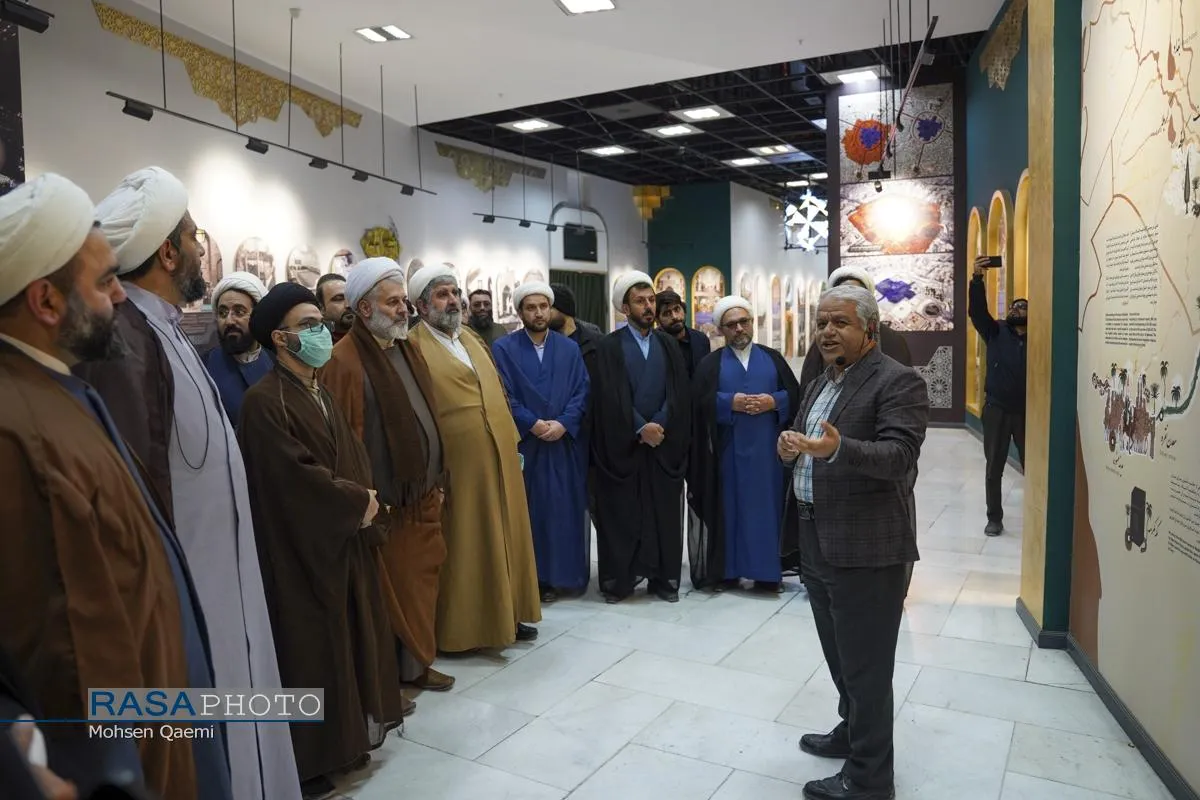 بازدید جمعی از اعضای خبرگزاری رسا و فضلاء استان مازندران از فعالیت&zwnj;های آستان قدس رضوی