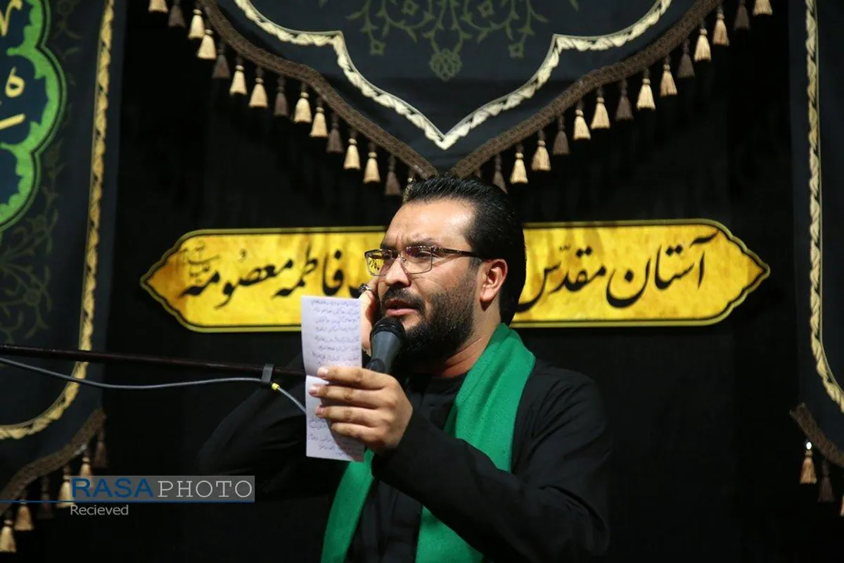 عزاداری شب شهادت امام رئوف (ع) در حرم کریمه اهلبیت (ع)