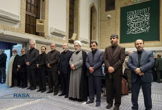 مراسم بزرگداشت رئیس&zwnj;جمهور شهید و همراهان گرامی ایشان با حضور رهبر انقلاب