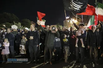 تجمع عزاداران و خون&zwnj;خواهان رهبر شهید انقلاب در قم