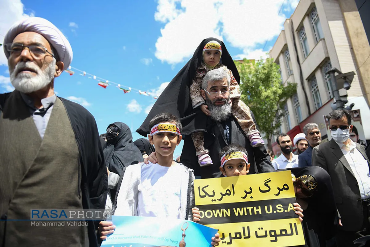 راهپیمایی روز جهانی قدس در قم