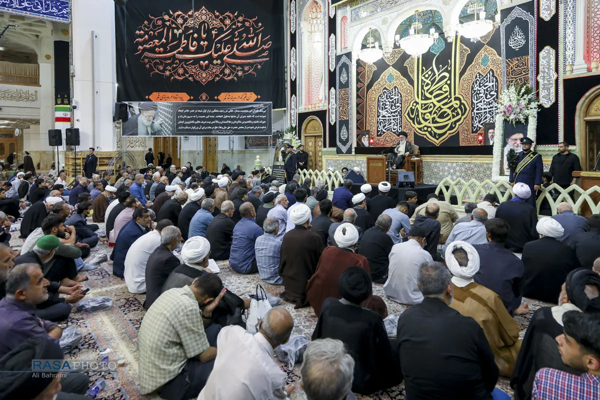 مراسم بزرگداشت مرحوم حضرت آیت الله شبیری زنجانی
