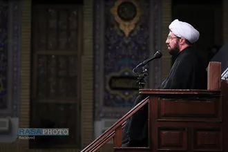 مراسم عزاداری شب شام غریبان حسینی (علیه&zwnj;السلام) در حسینیه امام خمینی (ره)