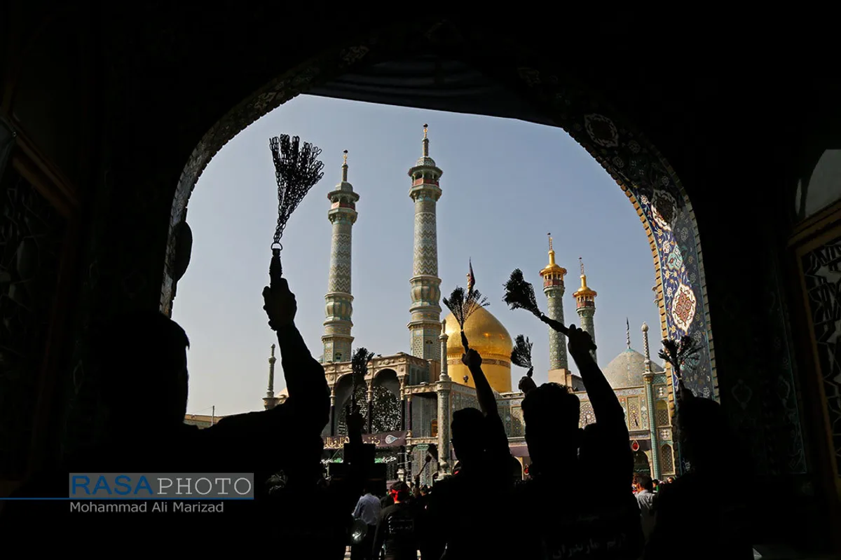 عزاداری روز شهادت حضرت امام رضا (علیه السلام) در قم