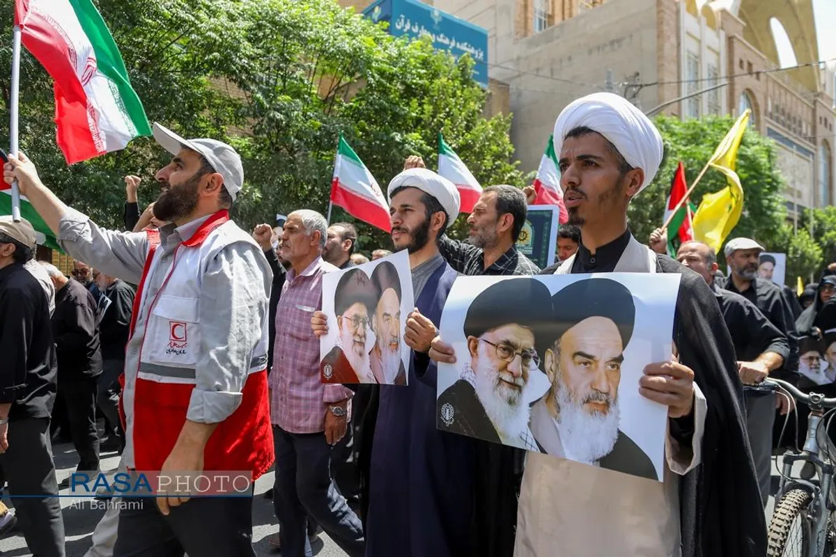 راهپیمایی 15 خرداد قم