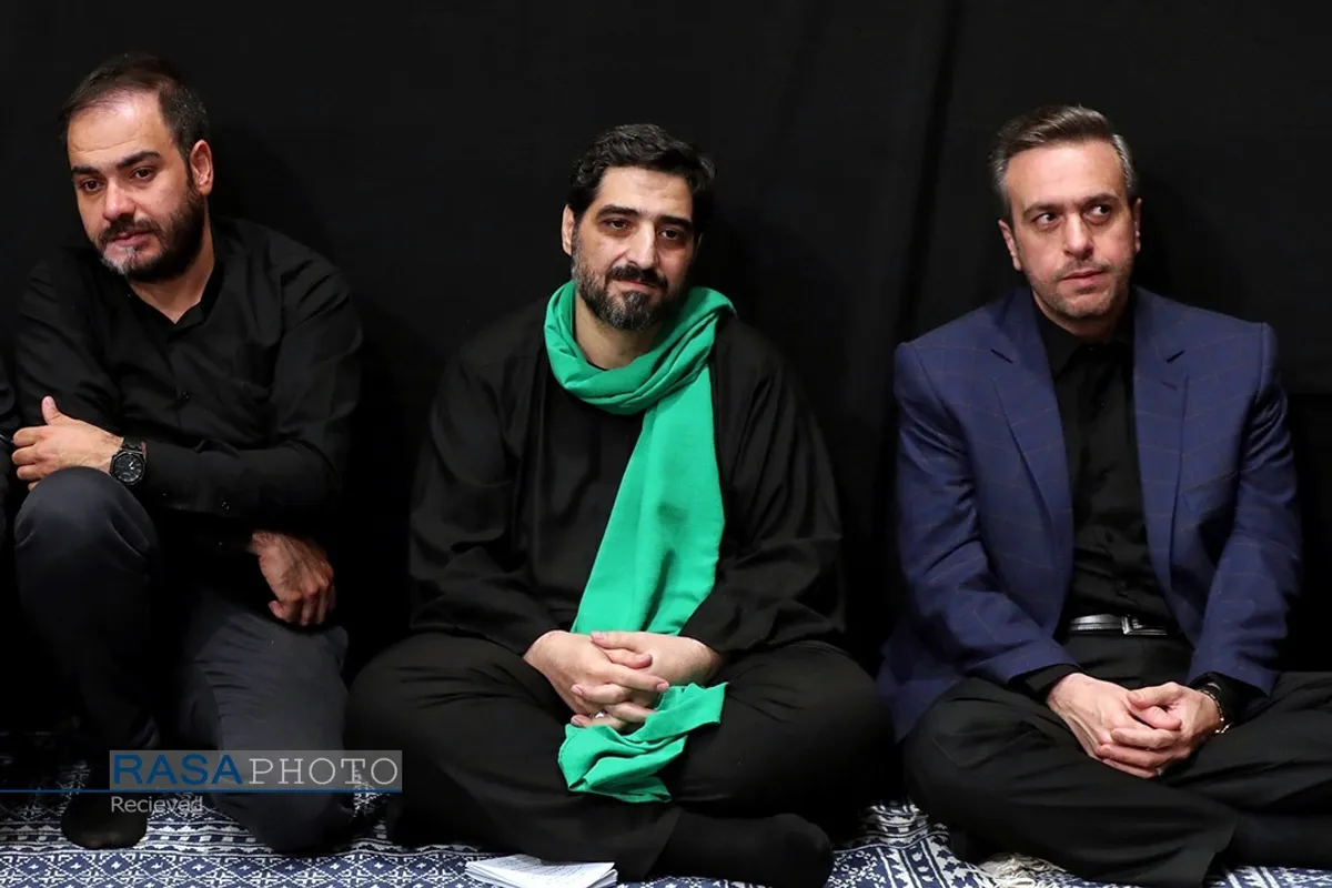 دومین شب مراسم عزاداری حضرت اباعبدالله الحسین (علیه&zwnj;السلام) با حضور رهبر انقلاب