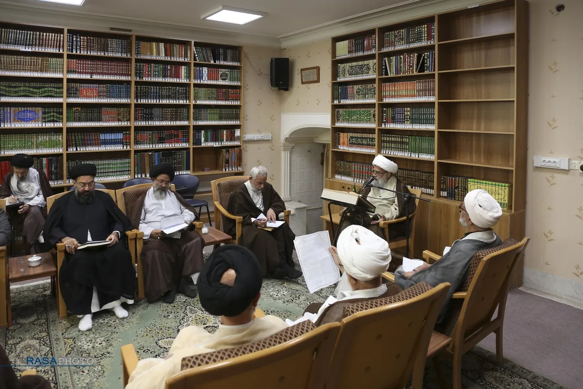 جلسه درس خارج فقه آیت الله کرمی جهرمی