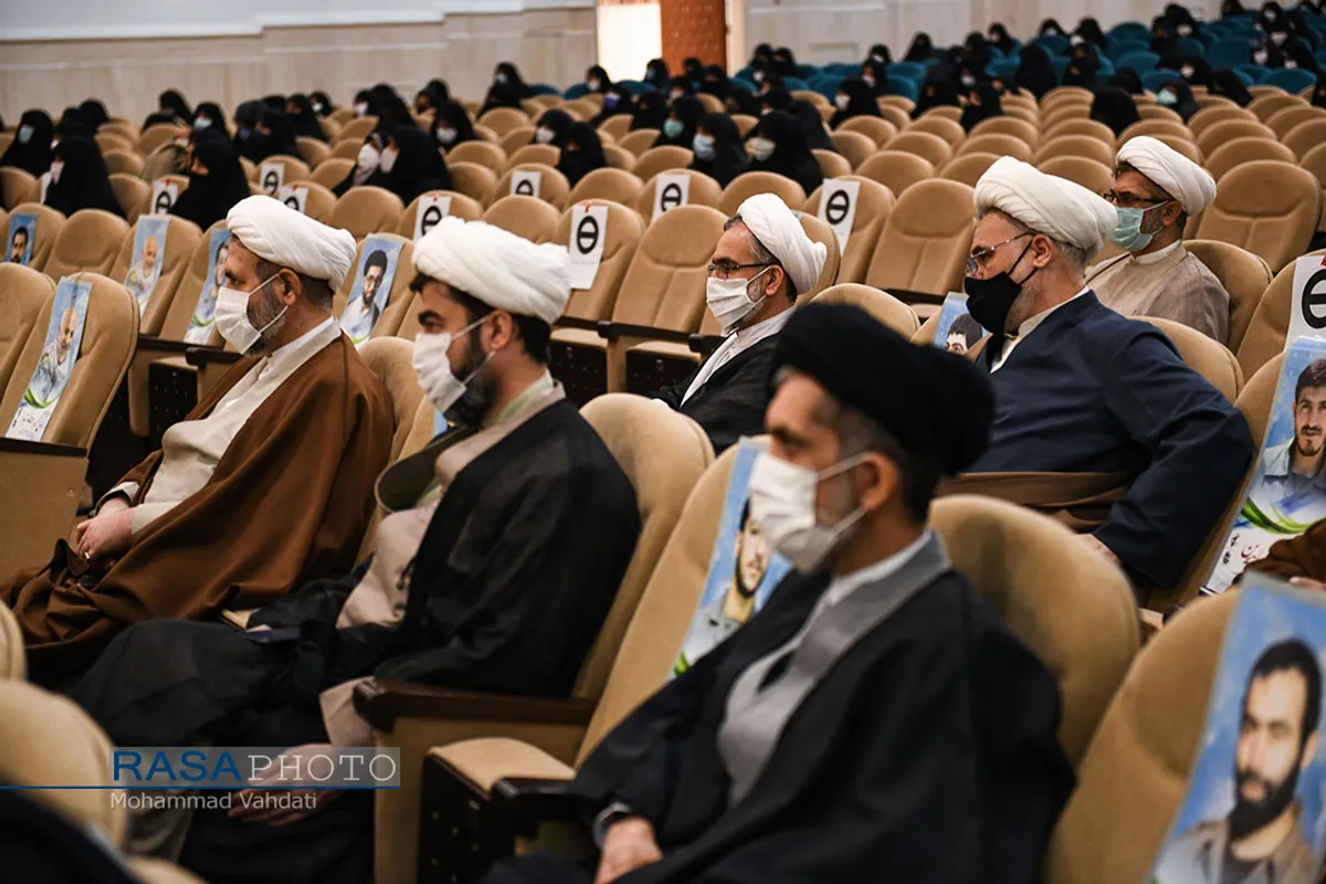 مراسم تکریم مدیر جامعة الزهرا