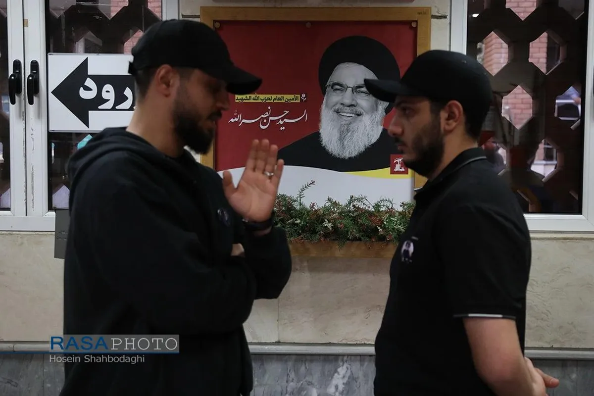 حضور شخصیت&zwnj;های حوزوی و گروه&zwnj;های مردم در دفتر حزب الله لبنان در قم