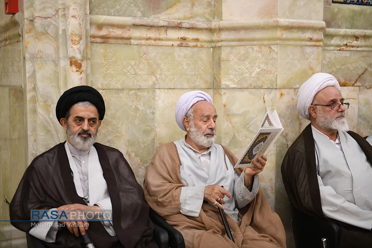 مراسم بزرگداشت حضرت آیت&zwnj;الله بهاءالدینی