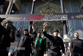 حرم کریمه اهلبیت (س) در روز شهادت حضرت زهرا (سلام&zwnj;الله&zwnj;علیها)