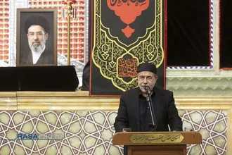 بزرگداشت رهبر شهید انقلاب در حرم کریمه اهل&zwnj;بیت (س)