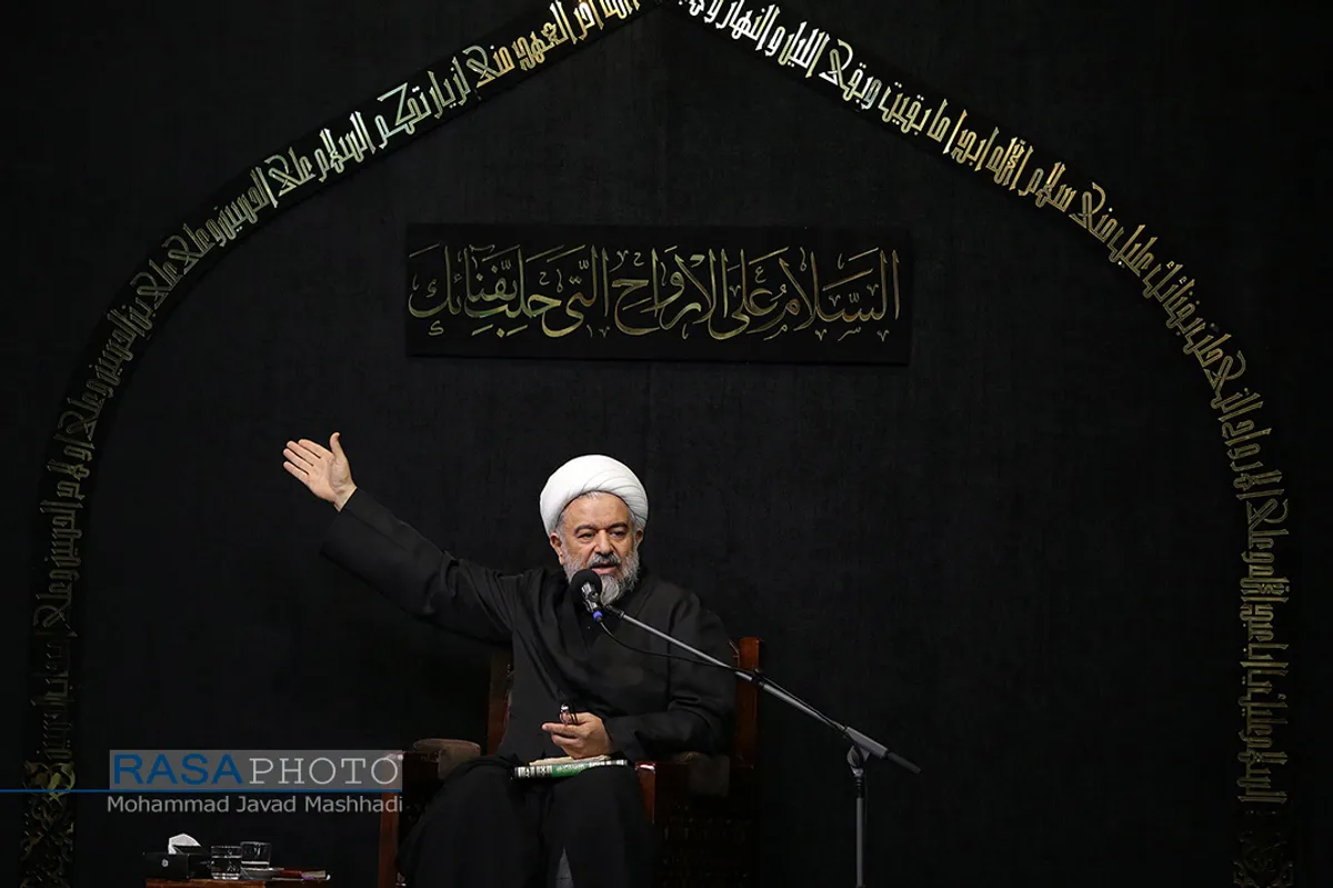 عزاداری دهه اول محرم در حسینیه قماش فروش&zwnj;های مشهد