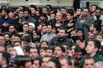 عزاداری شام شهادت حضرت فاطمه&zwnj;زهرا (سلام&zwnj;الله&zwnj;علیها) با حضور رهبر انقلاب