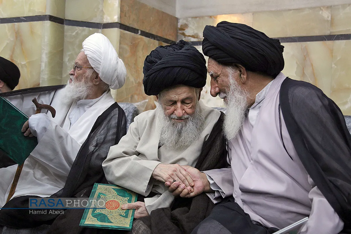 مراسم ختم آیت الله محقق کابلی از سوی رهبر انقلاب