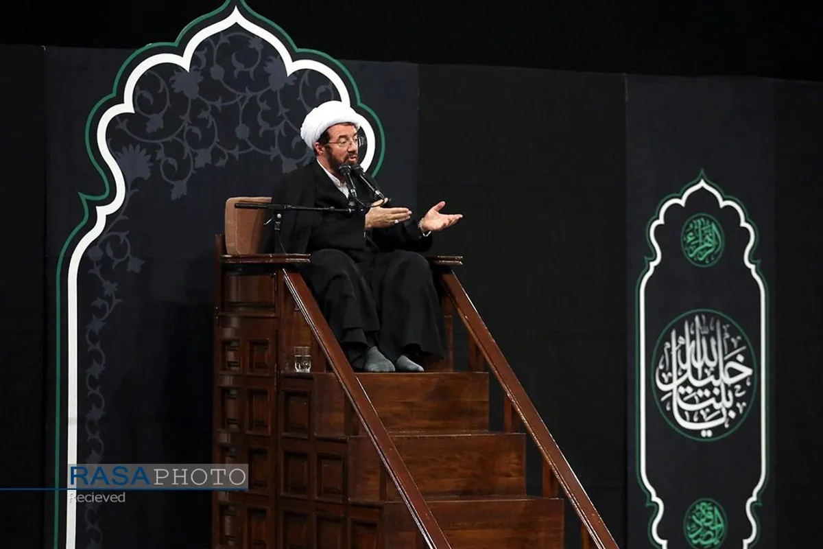 دومین شب مراسم عزاداری حضرت زهرا (سلام&zwnj;الله&zwnj;علیها) با حضور رهبر انقلاب