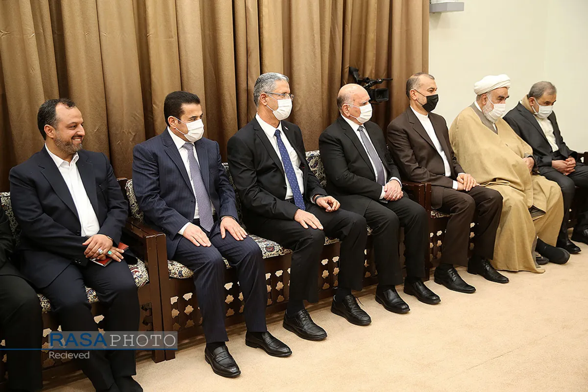 دیدار نخست&zwnj;وزیر عراق با مقام معظم رهبری