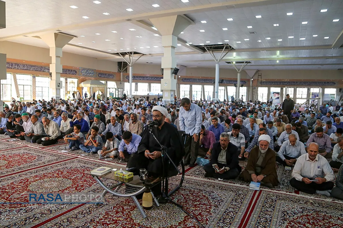 مراسم دعای عرفه در بجنورد