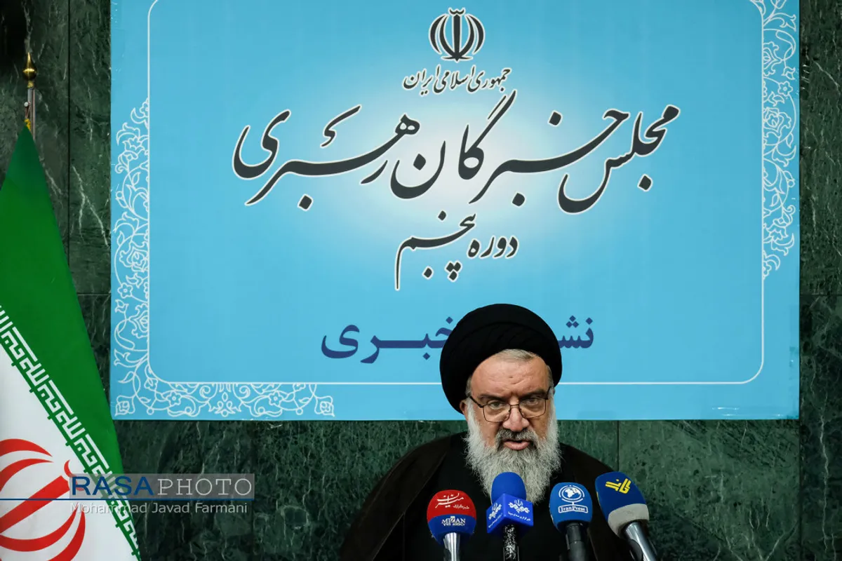 نشست خبری آیت الله خاتمی در پایان دهمین اجلاس مجلس خبرگان رهبری