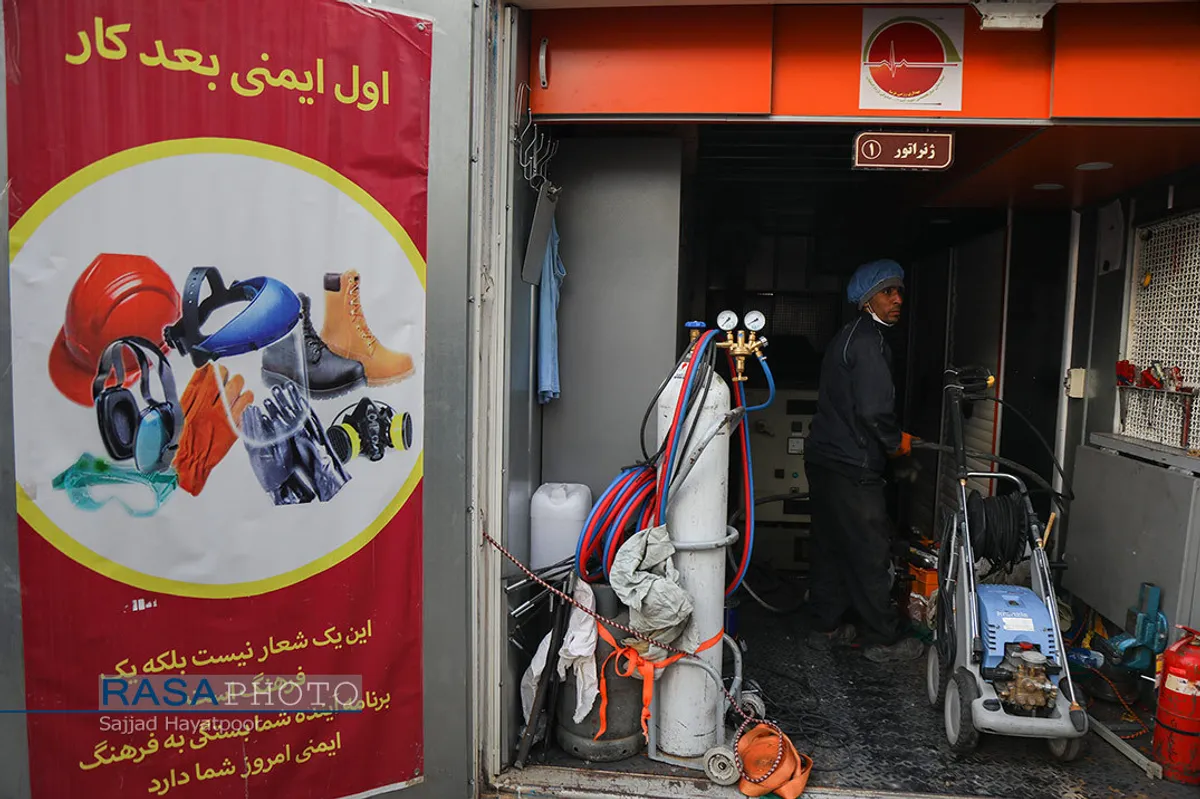 نصب و راه اندازی بیمارستان سیار توسط سپاه در قم