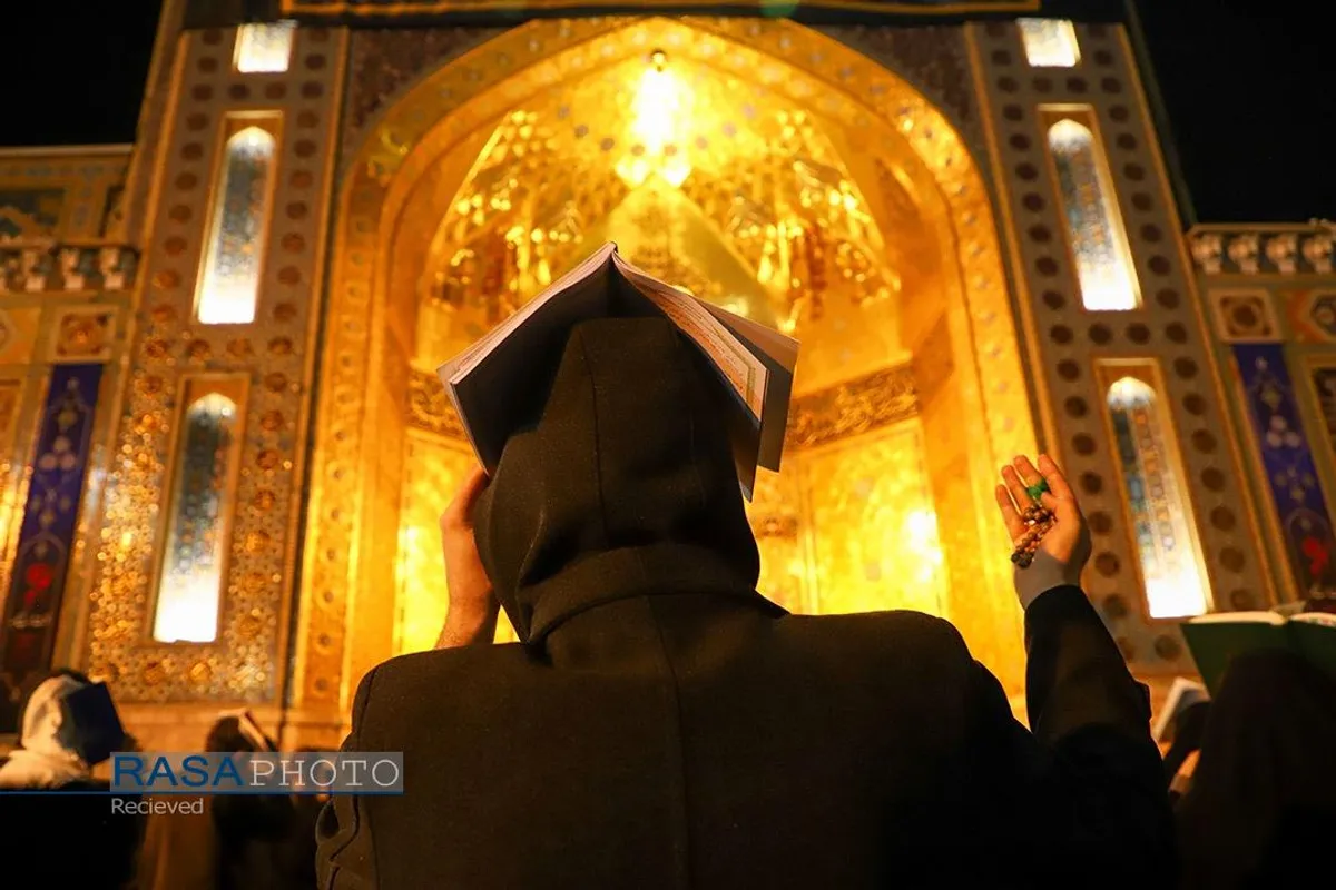 احیا شب ۲۳ ماه مبارک رمضان در حرم مطهر رضوی