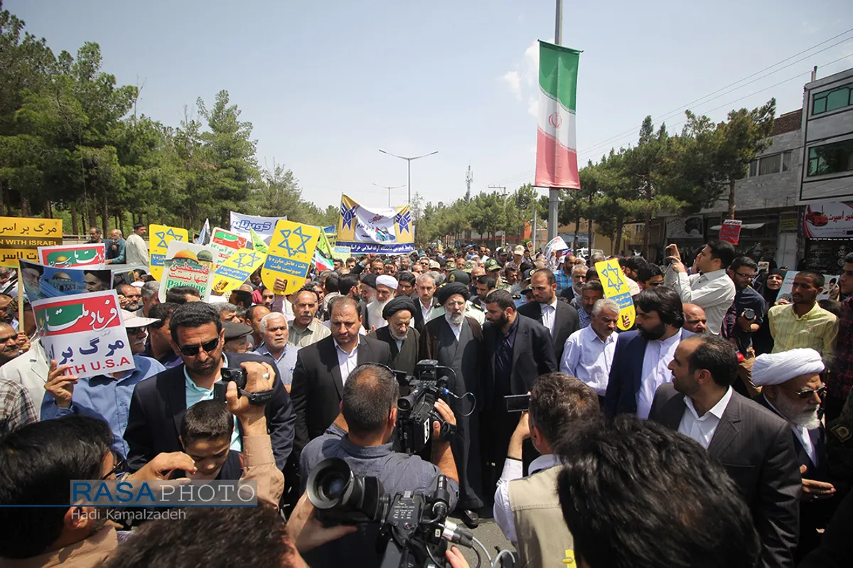 به سوی قدس | راهپیمایی روز جهانی قدس در بیرجند