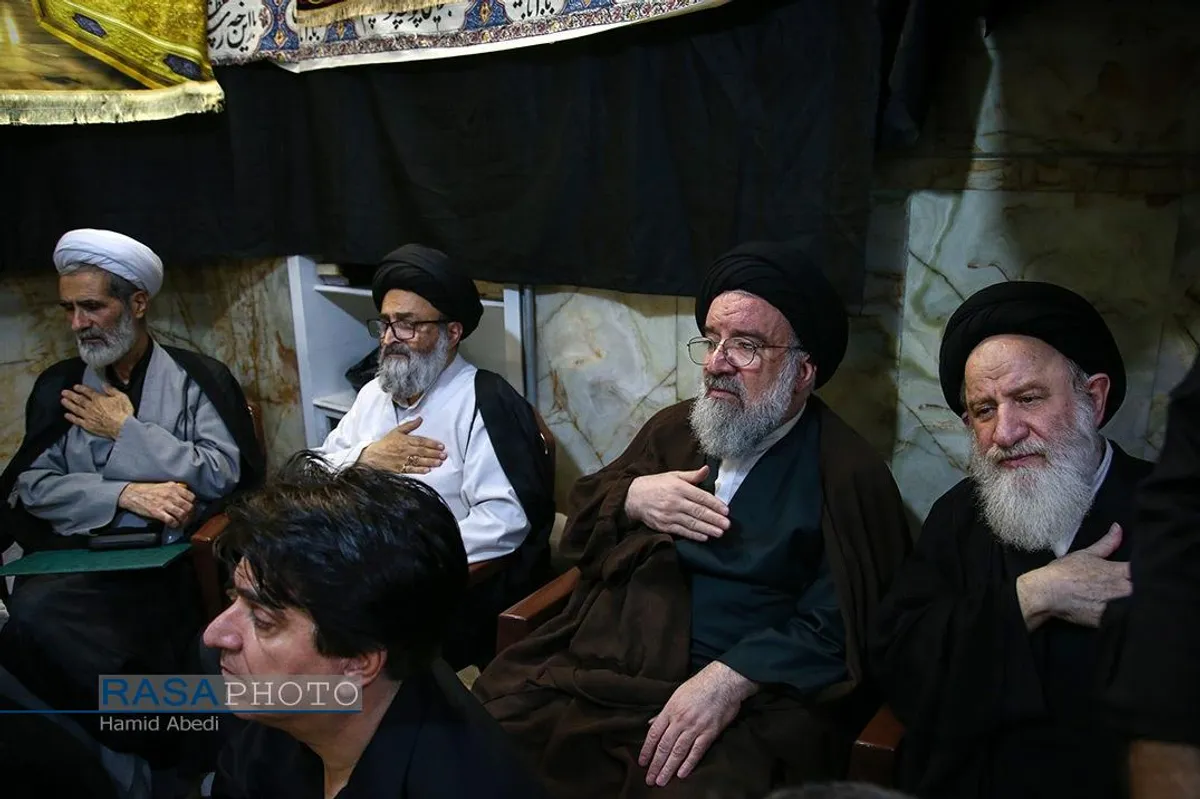 تشییع همسر آیت الله شبیری زنجانی