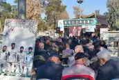 برگزاری مراسم گرامیداشت شهید «حاج حسن محققی» در بهشت زهرا