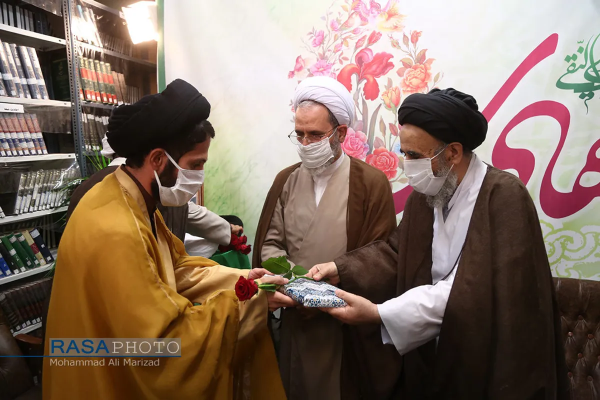 بازدید آیت الله اعرافی از موسسه حضرت امام هادی (ع)